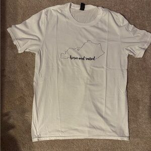 Louisville, Kentucky born and raised t shirt